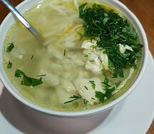 Лапша с курицей