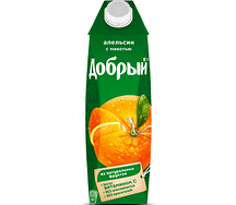 Сок Добрый, апельсин 0,97 л
