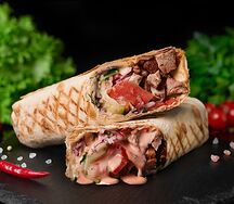 Шашлык в лаваше