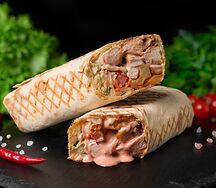 Шаверма со свининой мини