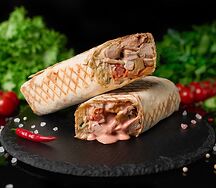 Шаверма со свининой большая