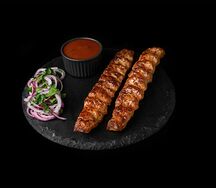 Люля-кебаб куриный на мангале