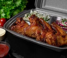 Куриные крылья на мангале