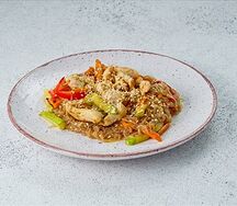 Фунчоза с курицей