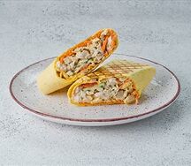 Сырная шаурма с курицей