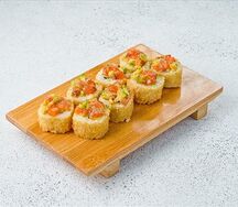 Темпура ролл с лососем