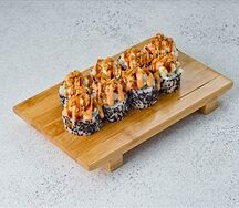 Темпура креветка с гребешком