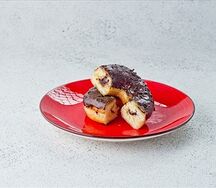 Пончик шоколадный