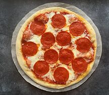 Пицца Пепперони на тонком тесте