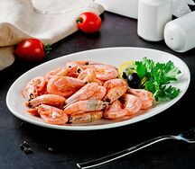 Креветки жареные