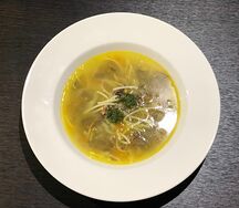 Куриный суп с потрошками