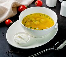 Суп с фрикадельками