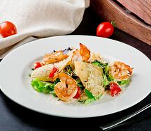 Цезарь с креветками