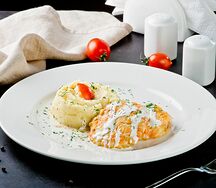 Биточки с морепродуктами