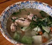 Израильский куриный суп