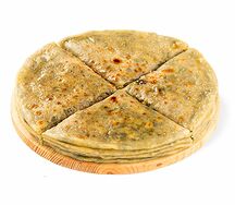 Балкарские хычины с сыром и зеленью