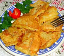 Филе минтая в кляре