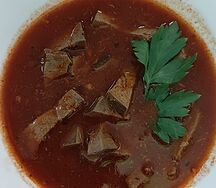 Печень жареная