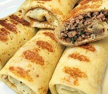 Блинчики с печенью
