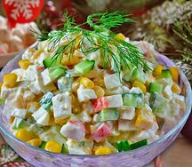 Крабовый салат