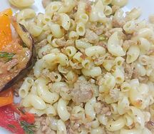 Макароны по-флотски с говядиной
