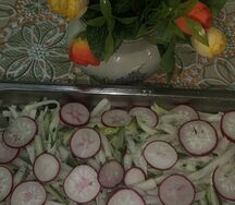 Салат из редьки