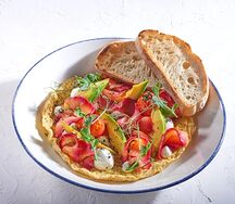 Фриттата аль сальмоне