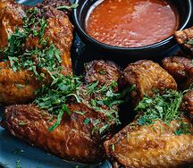 Крылышки барбекю