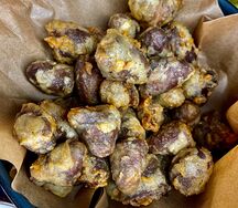 Сердечки с красным перцем