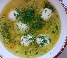 Суп с фрикадельками