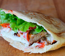 Гирос с курицей