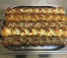 Люля-кебаб из баранины с сыром