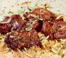 Шашлык из свинины шея