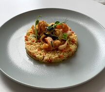 Орзо с морепродуктами