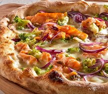 Пицца Копченый лосось