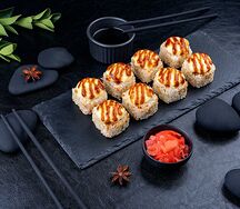 Запечённый ролл Такеши