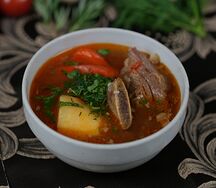 Шурпа с говядиной