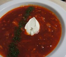 Борщ домашний