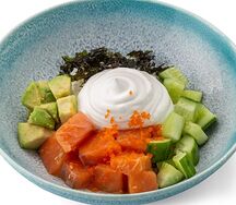 Поке с лососем