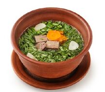 Татариахни с говядиной