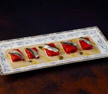 Запеченный перец с анчоусами