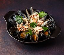 Голубые мидии