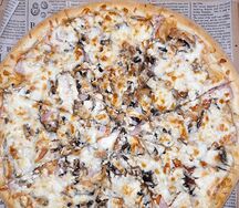 Ветчина с грибами