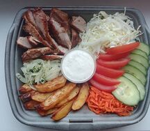 Шаурма со свининой