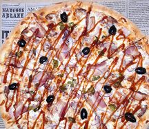 Мясная с барбекю и халапеньо