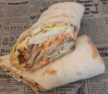 Шаурма со свининой