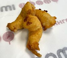 Тигровые креветки в кляре