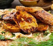 Картофель на мангале