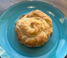 Слойка с картофелем и грибами