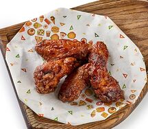 Куриные крылья в соусе барбекю